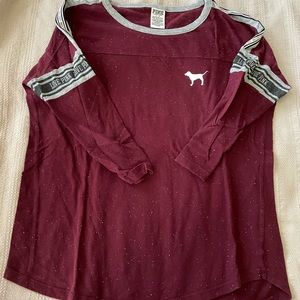 PINK long sleeve Tee